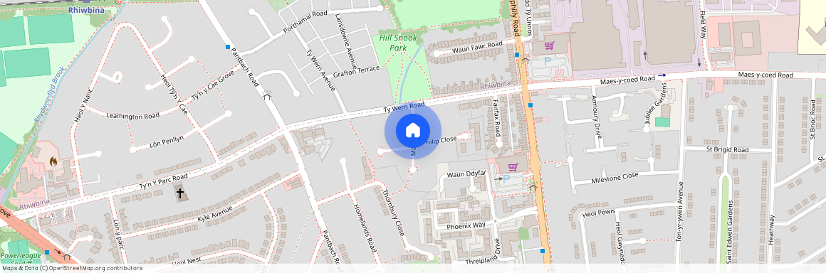 Mavis Grove, Rhiwbina, Cardiff, Cardiff (County of), CF14