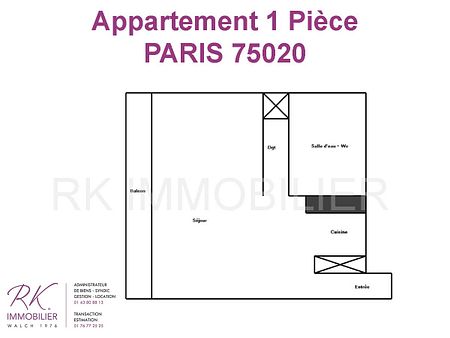 Appartement sur Paris 20 - Photo 2