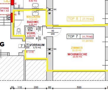 Erstbezug nach Sanierung – Charmante 1-Zimmer-Altbauwohnung im EG - Photo 2