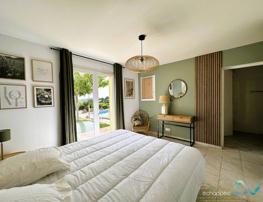 Villa Provençale pour 10 personnes avec climatisation et vue mer avec piscine privée et chauffée à La Londe-le - Photo 1