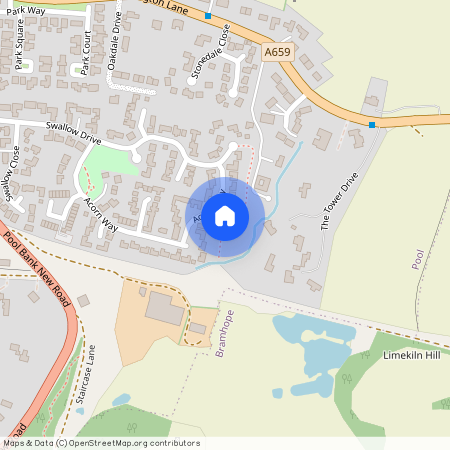 Bramble Court, Pool in Wharfedale, Otley, West Yorkshire, UK, LS21