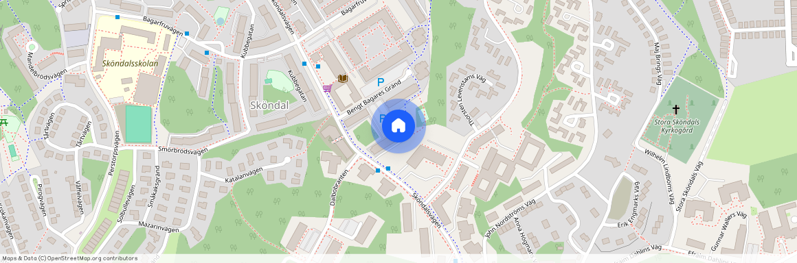 Bengt Bagares gränd, Sköndal