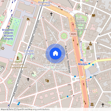 Rue du Gouvernement Provisoire, 14, 27, 1000, Bruxelles