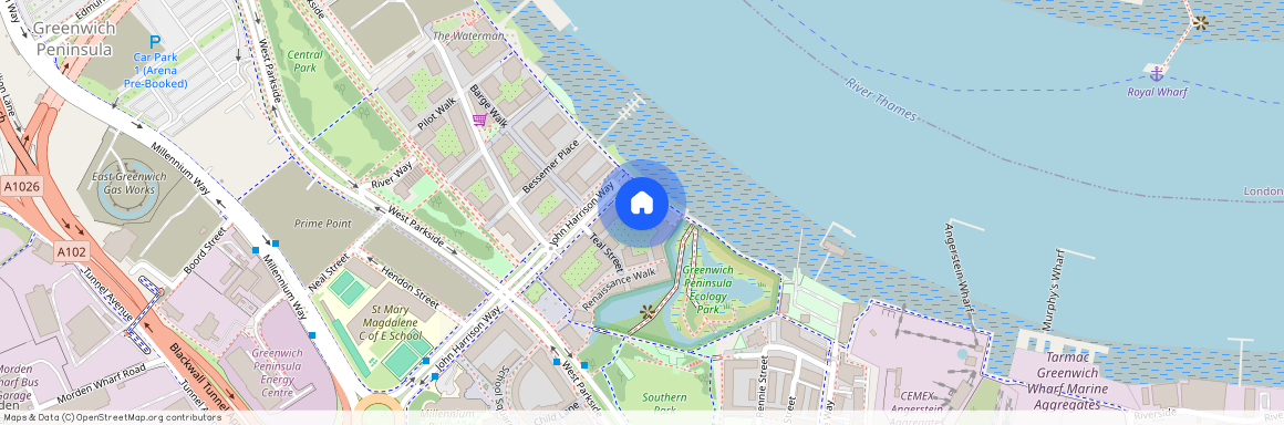 Maurer Court, John Harrison Way, London