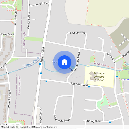 Springbrook Drive, Scraptoft