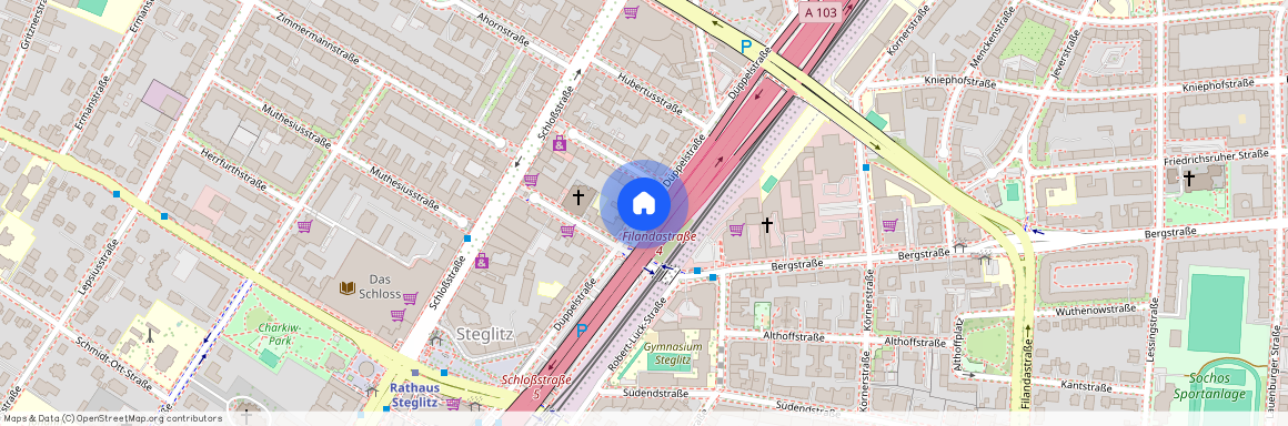 Düppel Quer, Düppelstraße, Berlin