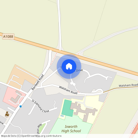 Thistledown Drive, Ixworth, Bury St. Edmunds, Suffolk, IP31