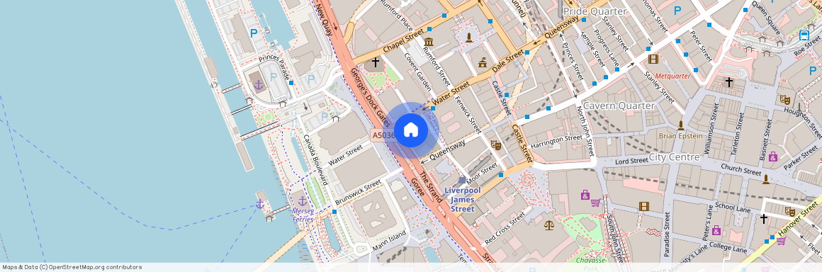 The Strand, Liverpool, Merseyside, L2