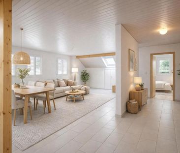 Appartement 3.5 pces de 119 m2 avec balcon à Chabrey / VD - Foto 2