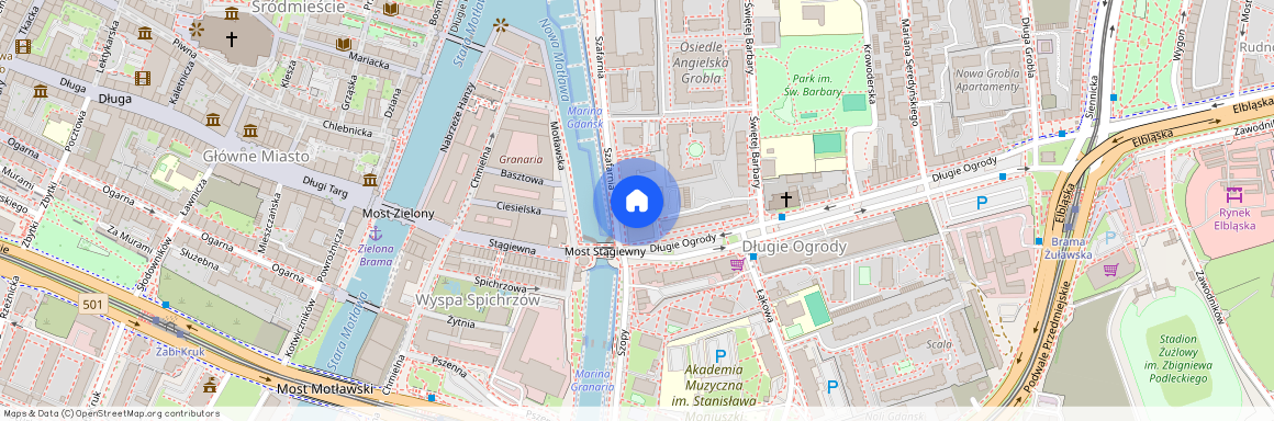 ul. Szafarnia, Śródmieście, Gdańsk, pomorskie