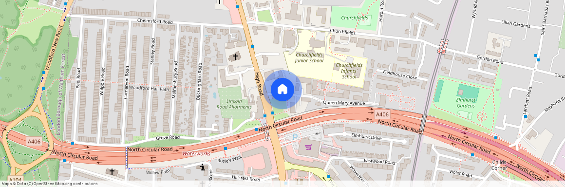 Queen Mary Avenue, South Woodford, E18