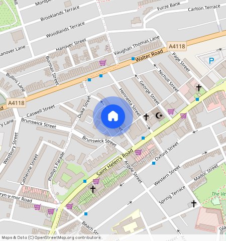 Russell Street, Swansea, SA1