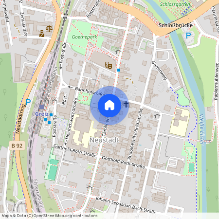 Carolinenstraße, 07973, Carolinenstraße    Greiz