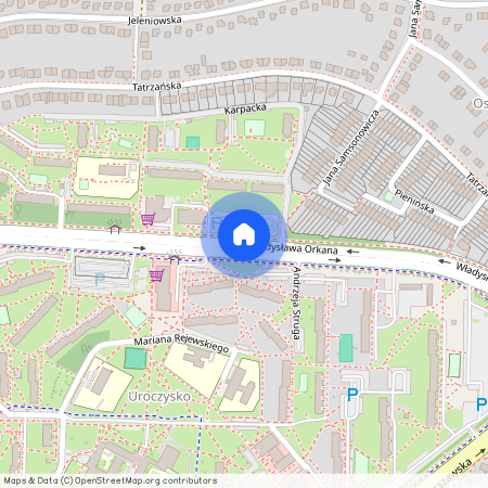 ul. Władysława Orkana, Uroczysko, Kielce, świętokrzyskie