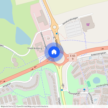 Ida Ekenstiernas väg, Genarp