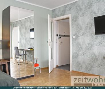 Laatzen, schöne Möblierung, 1 Zimmer Wohnung mit Balkon, 15 Min. zu... - Photo 3