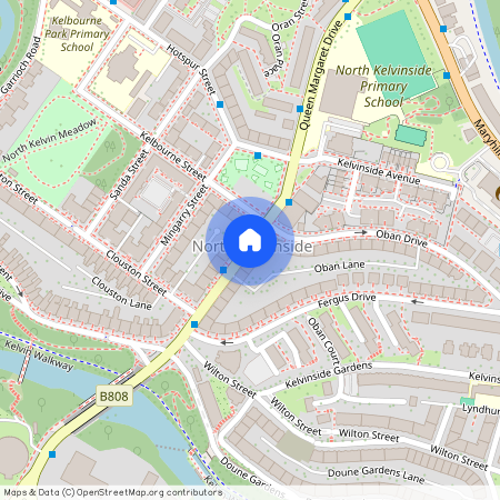 Queen Margaret Drive, West End, Glasgow, G20
