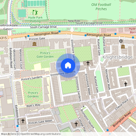 Kingston House South, Ennismore Gardens, SW7
