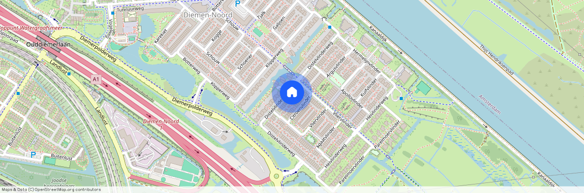 Ruime 3-kamer appartementen in sfeervolle wijk in Diemen Noord, 1113 LG, Diemen