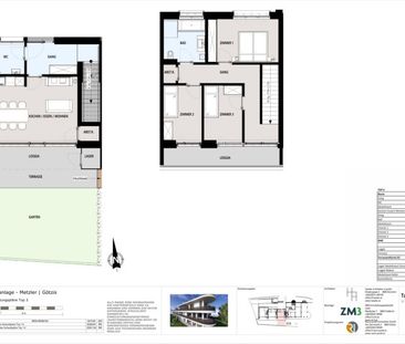 Exklusive 4-Zimmer-Maisonette-Wohnung mit Garten - Top 3 - Photo 2