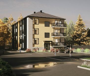 Condos neufs 4 1/2 à 30 mins de Québec et Lévis 1200$/mois à louer - Photo 3