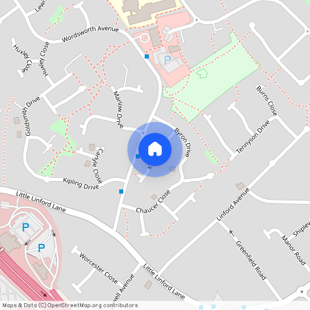 Keats Close, Newport Pagnell, MK16