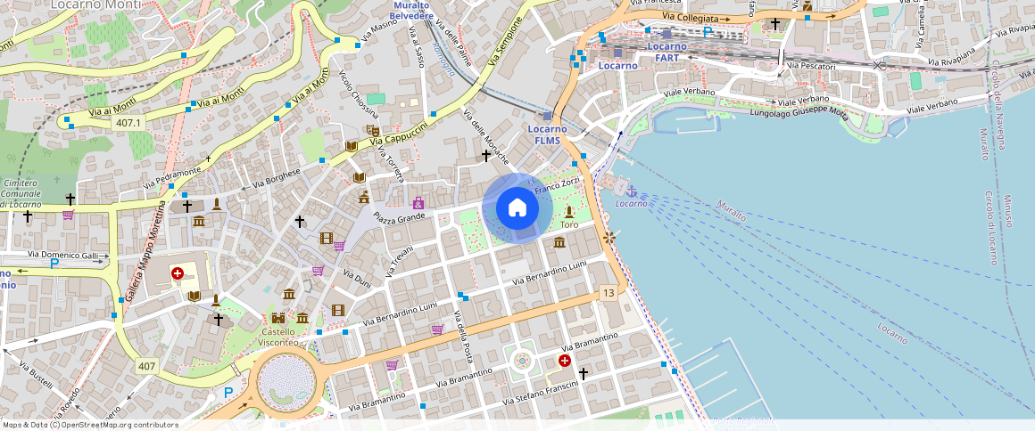 Largo F. Zorzi S. Cat. 1/via, 6600, Locarno