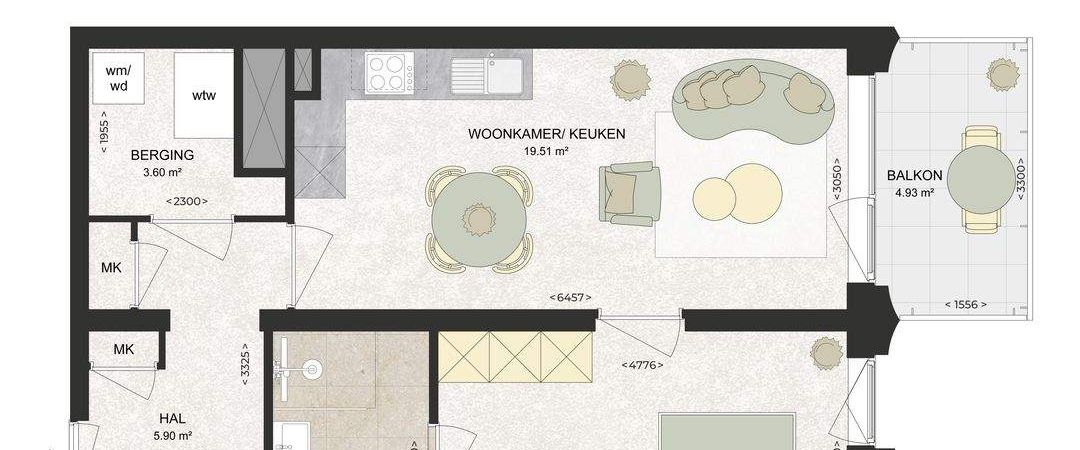 Appartement Kennedylaan, Haarlem - À louer (Logement pour seniors) - Photo 1