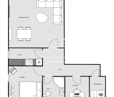 RESERVIERT I Großzügige 3-ZKB-Wohnung mit schönem Ausblick -stadtnah- - Foto 6