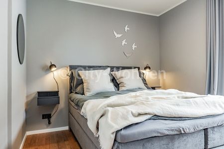 Moderne 2-Zimmer-Neubauwohnung mit skandinavischen Designermöbeln in Hamburg-Lokstedt - Foto 2