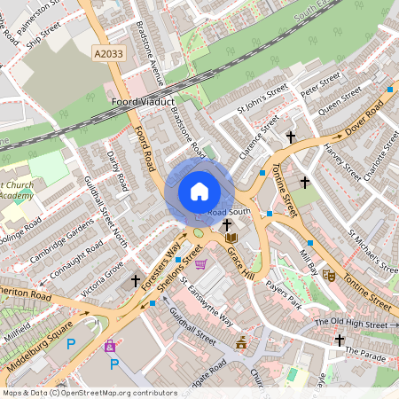 Foord Road South, Folkestone, Kent, CT20