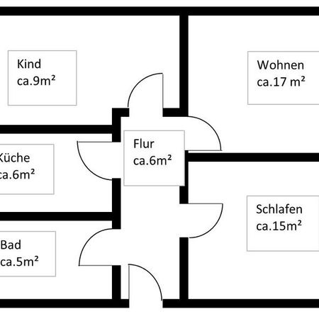 2 Raum-Wohnung - Foto 3