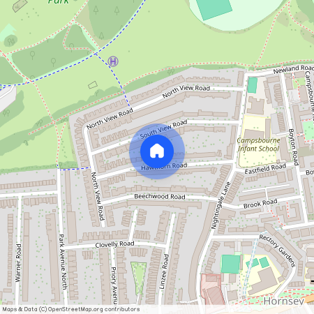 Hawthorn Road, Hornsey, N8