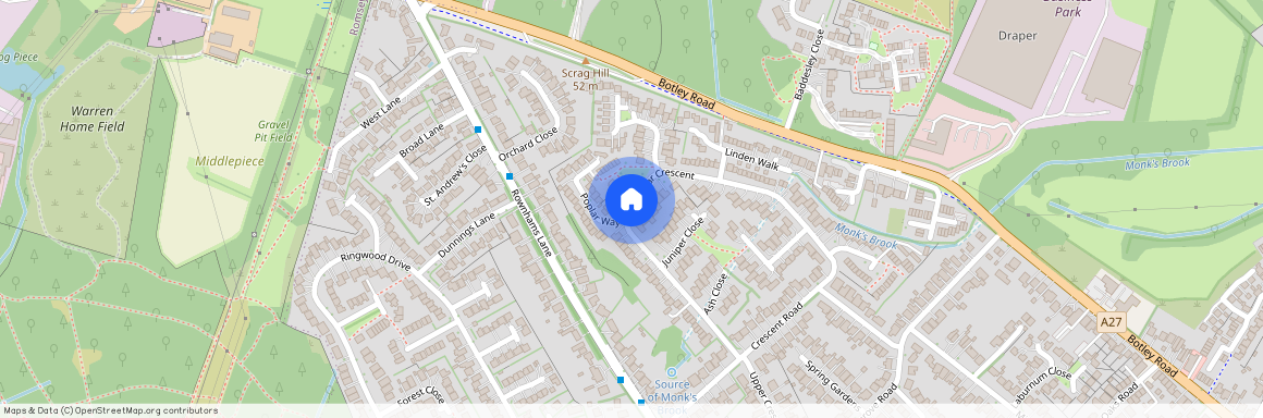 North Baddesley Cedar Crescent UNFURNISHED