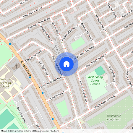 Erlesmere Gardens, Ealing, London, W13 9TZ