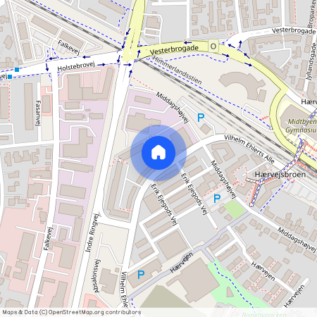 Vilhelm Ehlerts Alle 19G, st. 2, 8800 Viborg