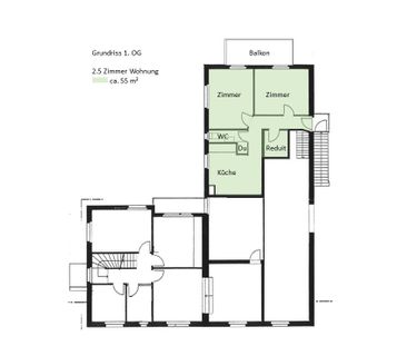 2.5-Zimmerwohnung - Foto 6