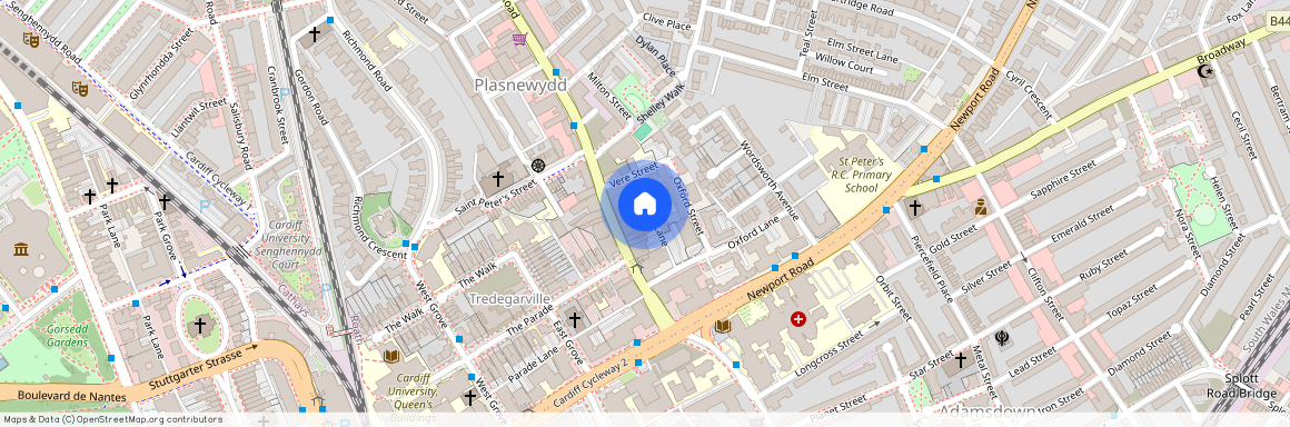 Castle Lane, Roath, Cardiff, CF24