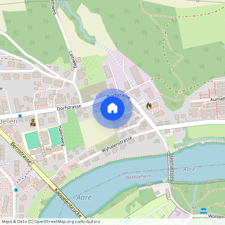 Stegmattweg 6, 3032 Hinterkappelen, Lageplan