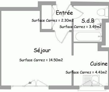 Location Appartement 1 Pièce 24 m² - Photo 4