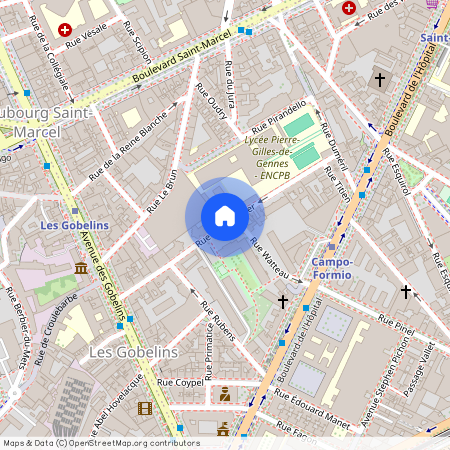 Rue du Banquier, Francja, Paris