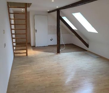 O113W5: Schöne 2-Raum-Maisonettewohung im Dachgeschoss in Teutschen... - Photo 1