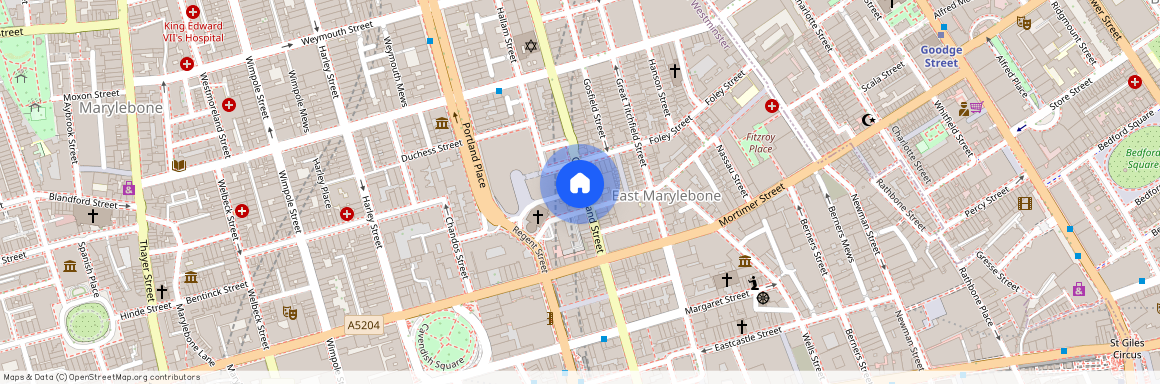 Great Portland Street, London, W1W