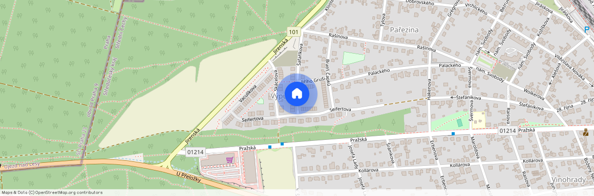 Šafaříkova, Úvaly, okres Praha-východ