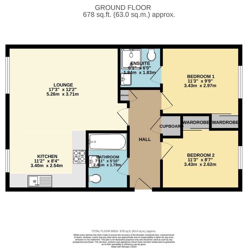 2 bed flat to rent in Hillington Road South, Glasgow, G52 - Photo 1