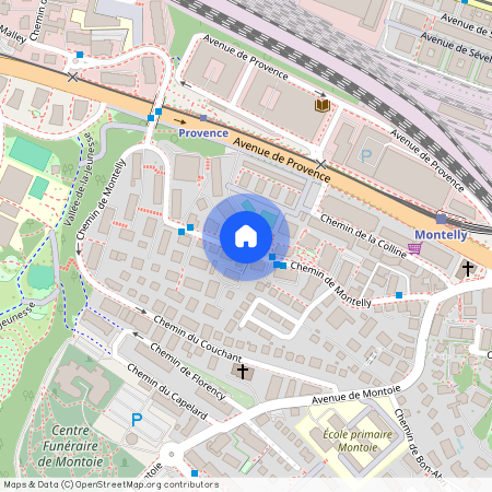 1007, Lausanne, Chemin De Montelly