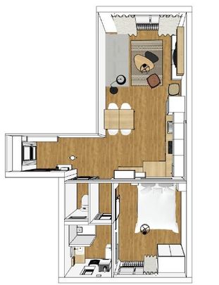 Appartement T2 à GRENOBLE - Photo 1