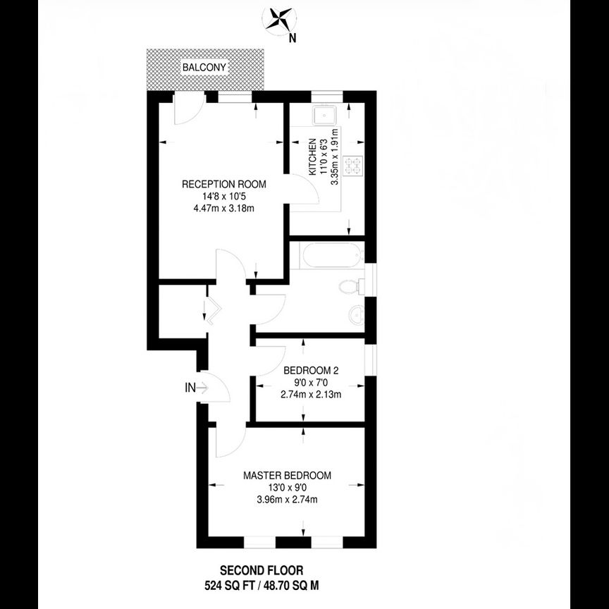 2 Bed Flat, Taeping Street, E14 - Photo 1