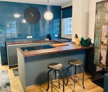 Schick wohnen-voll möbliert + Glasfaseranschluss - Foto 4