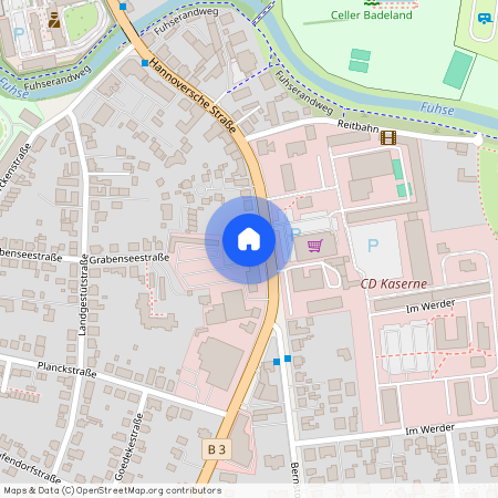 Westcellertorstraße 15A, 29221 Celle, Hannoversche Straße 35, 29221 Celle